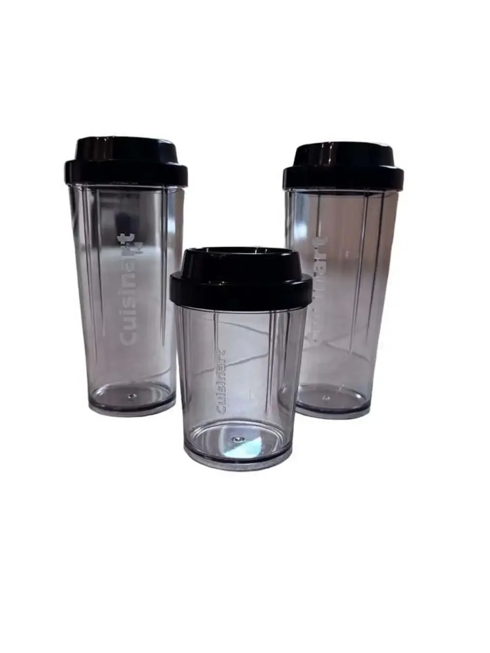 Cuisinart SmartPower Compact Blending System Replacement Travel Cups and Lid Set